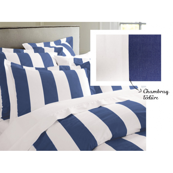 Rans Oxford Stripe Quilt Cover Set