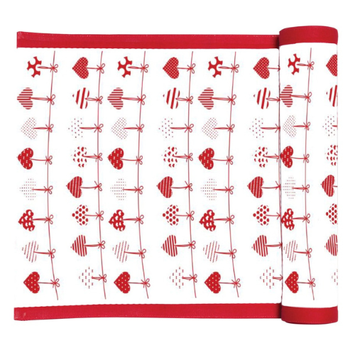 RANS LOVE PEACE JOY TABLE RUNNERS  - 33 x 180 cm